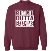 Straight Outta Batangas Unisex Crewneck Pullover Sweatshirt